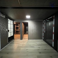 Maison conteneur extensible de 10 pieds, 2 chambres, maison modulaire préfabriquée avec cuisine, salle de bain et salon pour ADU Ray-Zen