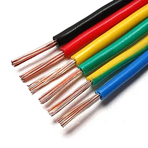 UL AWM Wire Single Core Multi Stranded 20AWG 22AWG 24AWG Copper Core UL1095 Electrical Wire