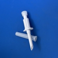 Aiguilles de transfert jetables en plastique, embout femelle Luer Lock