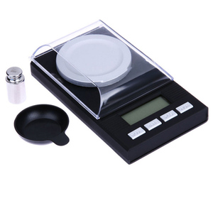 J & R Nhỏ Công Cụ Bỏ Túi Trọng Lượng Thiết Bị Đo Gram Ounce Carat 0.001G Độ Phân Giải Vàng Đen onwa Marine Thiết Bị Điện Tử Jr Ce Rohs - Product Image 1