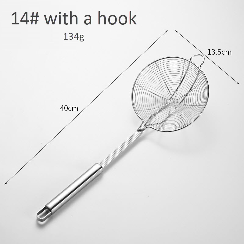 Silver 14# with a hook