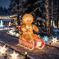 Decoración Interactiva de Faroles para Parques de Atracciones, para el Día de Muertos en México, Uso Interior/Exterior, Espectáculo de Luces para Parques Temáticos