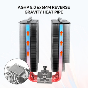 Most Popular Thermalright Assassin 120 SE ARGB V2 CPU Air Cooler <b>Fan</b> Dual Tower Radiator Dual Tower CPU Cooler With 6 Heat Pipes - Product Image 2