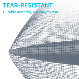 Moustiquaire magnétique en maille diamantée anti-rayures avec aimants renforcés, rideau en maille robuste pour animaux domestiques et enfants, fermeture automatique - Product Image 6