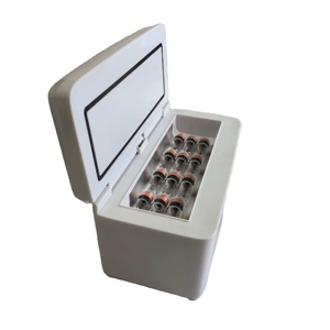 Portable Peptide <strong>Storage</strong> Box Mini 3ml 12 Vials Holder Travel Fridge Adjustable Temperature Peptide Pen Cold <strong>Storage</strong> - Product Image 5