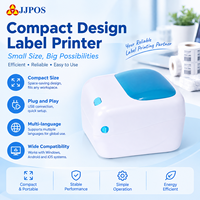 Nouvelle imprimante d'étiquettes thermiques directes de 4 pouces, 203 DPI, haute vitesse, imprimante d'étiquettes de codes-barres, imprimante de codes-barres de bureau, imprimante POS pour la logistique des magasins