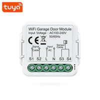 Tuya Smart WiFi Modul Pengontrol Pembuka Pintu Garasi Otomatis Sensor Remote Control Kompatibel dengan Alexa Google Home PST-GD01