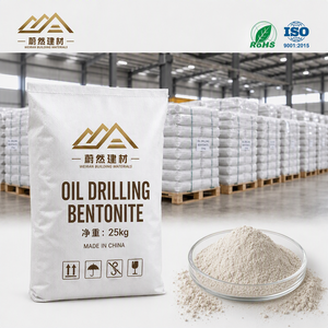 Bentonite en poudre à haut rendement pour le forage pétrolier, 20 kg/sac, support de médicament - Product Image 1