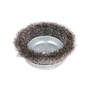 <span class=keywords><strong>Brosse</strong></span> circulaire à sertir avec nœud torsadé en acier pour <span class=keywords><strong>meuleuse</strong></span> - Product Image 6