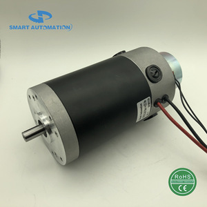 มอเตอร์ไฟฟ้ากระแสตรง 90ZYT ขนาด 130 มม. แบบยึดหน้าแปลน 36V 1500 รอบต่อนาที แบบแปรงถ่านแม่เหล็กถาวร - Product Image 2