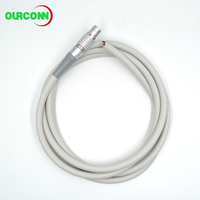 OURCONN B-Serie EGG.2B.6+1 Pneumatische Steckverbinder Koaxialkabel-Baugruppen OEM-Kabelkonfektion Kabelbaum