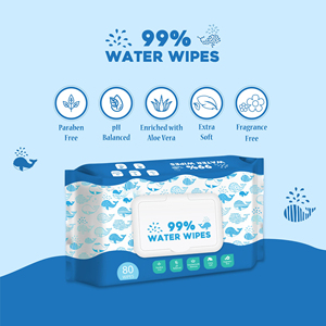 Toallitas Húmedas Desechables Personalizadas para Bebés Recién Nacidos, 80 Unidades, Toallitas de Agua Pura para Bebés - Product Image 4