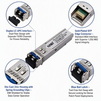 Transceptor de Fibra Óptica SFP de 1.25G Compatible con Cisco, 1310nm, Modo Único, Conector SC, 20KM, DDM, para Uso en Centros de Datos y Telecomunicaciones
