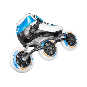 <span class=keywords><strong>Pattini</strong></span> a Rotelle Professionali in Fibra di Carbonio <span class=keywords><strong>per</strong></span> Ragazzi e Ragazze, Scarpe da Pattinaggio di Velocità a 4 Ruote con Luci Lampeggianti - Product Image 2