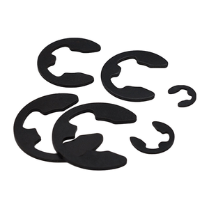Clips en <span class=keywords><strong>E</strong></span> de acero inoxidable 304 0,8,-30mm GB896 DIN6799, anillos a presión de retención, anillos abiertos para ejes, rodamientos, maquinaria automotriz - Product Image 5