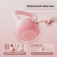 Kettlebell PVC Lunak Grosir Lintas Negara JH-1126 Peralatan Fitness Wanita untuk Mengencangkan Bokong, Membangun Otot, dan Melatih Kekuatan Lengan