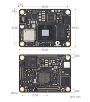 Módulo de IA D-Robotics RDK X5, 10TOPS NPU, CPU Octa Core A55, WiFi 5.4, RAM LPDDR4 Personalizada, Almacenamiento EMMC para Desarrollo de Robótica