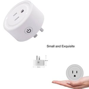 Tuya USA <span class=keywords><strong>Zigbee</strong></span> Ổ Cắm Wi-Fi 3 Chân Đầu Ra Tường WiFi 10A/16A Thông Dụng Với Google Home - Product Image 4