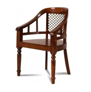 高级设计木椅，用于婚礼、聚会、餐厅固体合欢木制造商和出口商