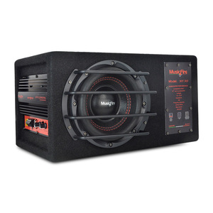 Caisson de basses actif Musicfire MF M8 8 pouces 12V pour voiture, caisson de basses haute puissance avec boîte en bois - Product Image 4