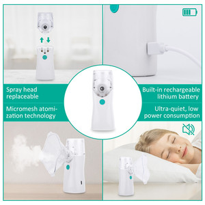 Fitconn nebuliser Motor kapasitas tinggi, <span class=keywords><strong>nebulizer</strong></span> jala kecepatan dapat disesuaikan untuk penggunaan luar ruangan - Product Image 6