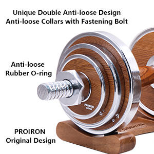 <span class=keywords><strong>PROIRON</strong></span>-Juego de <span class=keywords><strong>mancuernas</strong></span> <span class=keywords><strong>ajustables</strong></span> de acero inoxidable, pesas/peso, <span class=keywords><strong>20kg</strong></span> - Product Image 4