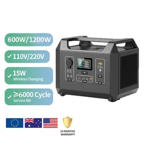 电站c型无线充电Lifepo4中央电气便携式太阳能发电机澳大利亚1200w 240v太阳能电池板