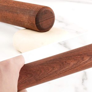 אפיית פסטה כופתאות לחם עוגת עוגת מאפה פיצה בצק רולר 15.7 סנטימטרים מוצק עץ מערוך - Product Image 3