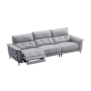 OKF Maßgefertigtes Wohnzimmermöbel 3-Sitzer Ledersofa Elektrisches Relaxsofa für Hotel und Apartment - Product Image 3