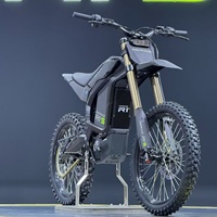 Moto électrique tout-terrain haute vitesse R1+S, moteur central 25 kW, batterie semi-solide 72 V 55 Ah, 100 km/h, pour adultes, motocross, E-bike