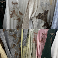 Vestidos Kaftan Abaya con Lentejuelas Hechos a Mano, Vestido de Noche Modesto Musulmán de Dubái, Vestido de Fiesta para Invitadas de Boda, Talla Grande, ODM