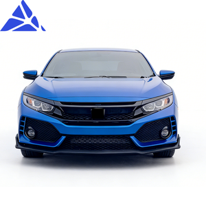 ชุดแต่งกันชนหน้าสไตล์ <span class=keywords><strong>Type</strong></span> <span class=keywords><strong>R</strong></span> พร้อมกระจังหน้าสำหรับ <span class=keywords><strong>Honda</strong></span> <span class=keywords><strong>Civic</strong></span> ปี 2016-2019 ขายส่ง - Product Image 4