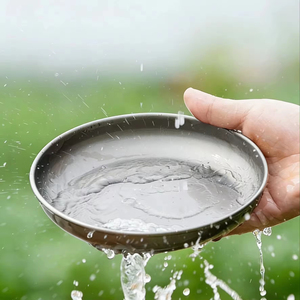 Plaque en titane pur écologique de qualité supérieure 2000 ml, ultralégère, sablée, gris argenté, portable pour camping, escalade, usage domestique et urbain - Product Image 3