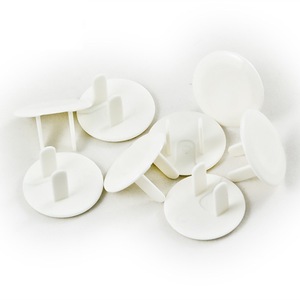Copertura protettiva per presa di corrente a 2 fori Standard americana Anti-Shock elettrico per bambini copri uscita di sicurezza elettrica in plastica - Product Image 1
