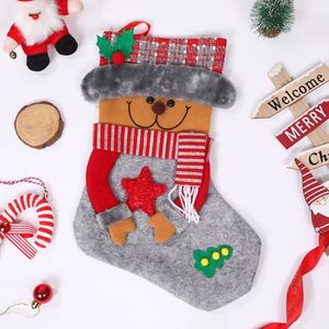 Premium Quality Eco-Friendly Polyester Fiber <b>Christmas</b> Stockings Gift Bags & Hanging Ornaments-Soft Material Best-Selling New - Product Image 3