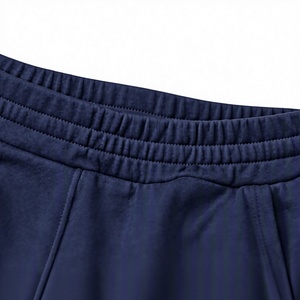 Pantalon de jogging sportif en toile brodée pour homme, coupe ajustée, noir, pour le fitness et la gym - Product Image 6