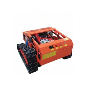 جزازة عشب ذكية تعمل بالبنزين والكهرباء مع تحكم عن بعد، عرض قطع 550 مم، ذاتية الدفع بنظام مجنزر، روبوت لجز الحدائق - Product Image 4