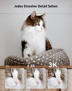 <span class=keywords><strong>IMOU</strong></span> Ranger 2C <span class=keywords><strong>5MP</strong></span> 3K babyphone caméra de sécurité intérieure détection humaine | suivi intelligent | vision nocturne | mode de confidentialité - Product Image 2