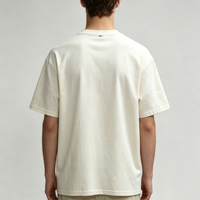 T-shirt de haute qualité 100% coton, taille plus, impression numérique personnalisée, logo, 230 g/m², t-shirt uni à col rond pour homme, t-shirt personnalisé