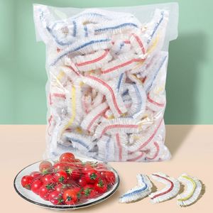 Envoltura de Plástico Transparente para Alimentos, Rollo de Envoltura de Plástico Elástico Transparente para Alimentos, Película para Envolver Alimentos, Frutas y Verduras - Product Image 1