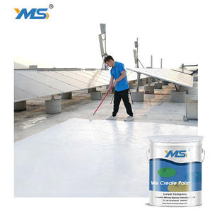 सफेद और एल्यूमीनियम चांदी चिंतनशील गर्मी प्रतिरोधी तरल ईपॉक्सी पेंट के लिए छत इन्सुलेशन नाव पेंट रबर कोटिंग - Product Image 4