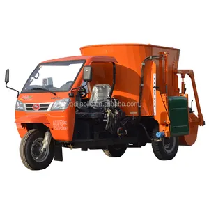 Self-propelled Self-loading All-in-one Tmr Mixer Machine Multifunctional Hot Product 2019 Provided Gearbox Animal Feed 2 Ton/h