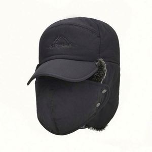 Bonnet thermique d'hiver 100 % coton pour homme avec cache-visage et cache-oreilles pour la pêche – Vente en gros - Product Image 5