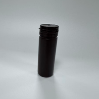 Flacon personnalisé pour pilules et capsules avec couvercle – Contenant en plastique pour comprimés et pilules