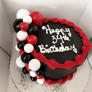 Lot de 20 boules en mousse pour gâteau, taille mixte, décoration de Noël, anniversaire, mariage - Product Image 4