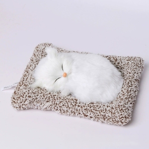 Super Morbido Peluche a Forma di <span class=keywords><strong>Gatto</strong></span>/Cane, Modello Simulato con Carbone di Bambù, Accessori Auto per Punti Turistici, Negozio di Regali, Giocattolo per San Valentino - Product Image 6