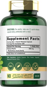 New Arrival OEM Hot Sale Traditional Herb Formula &amp; Herb Supplement and <strong>Chanca</strong> <strong>Piedra</strong> 200 Capsules with Non-GMO and Gluten Free - Product Image 3