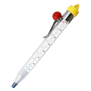 Glas-Frittier-Bonbon thermometer für die Herstellung von Süßigkeiten