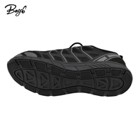 Chaussures de sécurité athlétiques en stock pour hommes, antidérapantes, avec embout en acier, pour l'été, l'hiver et l'automne