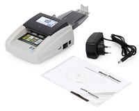 Machine à compter l'argent à affichage LED en plastique pour les devises américaines et multinationales, compteur de billets à grande vitesse (0,5 s/pièce)